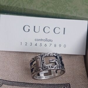 NEW Gucci Ring AUTHENTIC MADE IN ITALY SZ 6.5